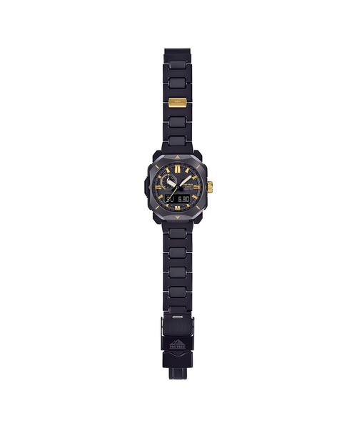 PRO TREK(プロトレック)の「CASIO WATCH 50TH ANNIVERSARY / PRW-6900ZE-1JR(アナログ腕時計・メンズ・ブラック×ゴールド・FREE)」の5枚目の写真