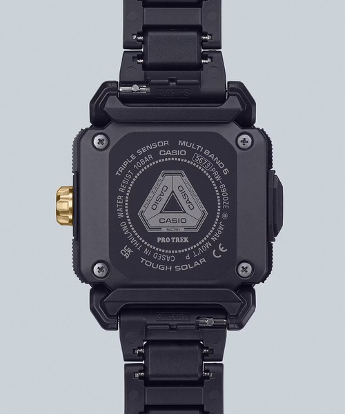 PRO TREK(プロトレック)の「CASIO WATCH 50TH ANNIVERSARY / PRW-6900ZE-1JR(アナログ腕時計・メンズ・ブラック×ゴールド・FREE)」の4枚目の写真