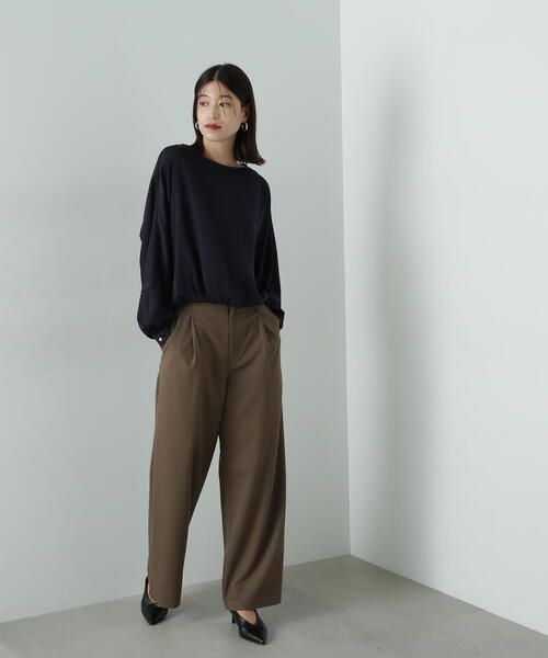 【セール】◆アウトポケットレイヤーパンツ《S Size Line》（その他パンツ）｜N.（N. Natural Beauty Basic）（エヌエヌナチュラルビューティーベーシック）