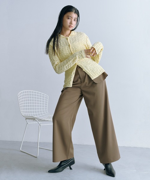 【セール】◆アウトポケットレイヤーパンツ《S Size Line》（その他パンツ）｜N.（N. Natural Beauty Basic）（エヌエヌナチュラルビューティーベーシック）