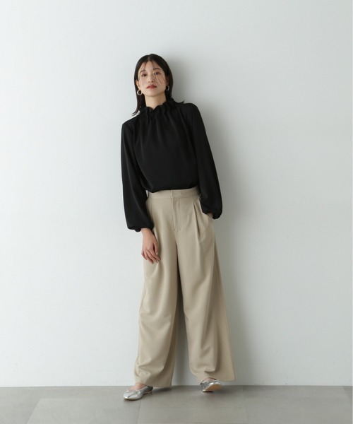 【セール】◆アウトポケットレイヤーパンツ《S Size Line》（その他パンツ）｜N.（N. Natural Beauty Basic）（エヌエヌナチュラルビューティーベーシック）