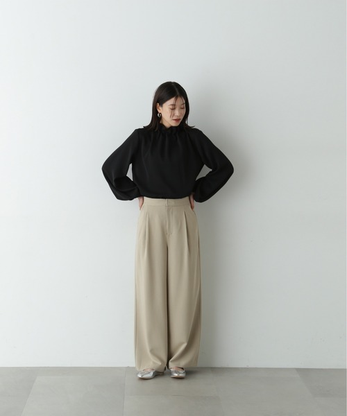 【セール】◆アウトポケットレイヤーパンツ《S Size Line》（その他パンツ）｜N.（N. Natural Beauty Basic）（エヌエヌナチュラルビューティーベーシック）