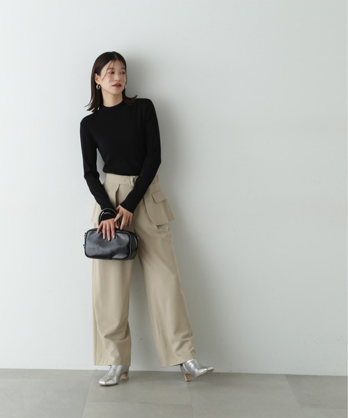 【セール】◆アウトポケットレイヤーパンツ《S Size Line》（その他パンツ）｜N.（N. Natural Beauty Basic）（エヌエヌナチュラルビューティーベーシック）