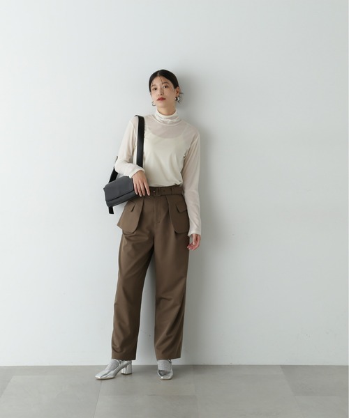 【セール】◆アウトポケットレイヤーパンツ《S Size Line》（その他パンツ）｜N.（N. Natural Beauty Basic）（エヌエヌナチュラルビューティーベーシック）