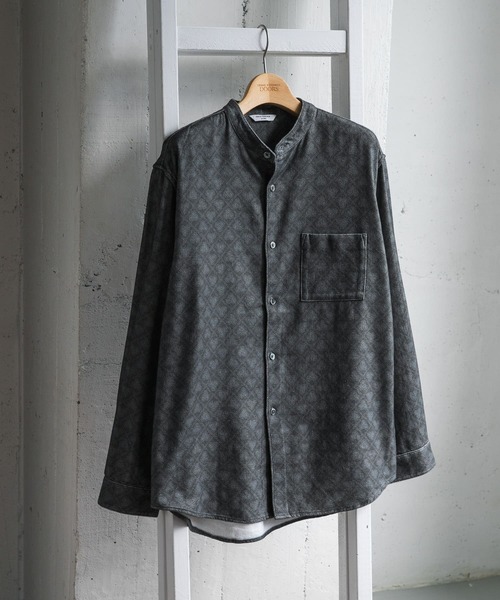 23区リベコバンドカラーシャツ　大きいサイズ48 新品未使用 23区リベコバンドカラーシャツ 大きいサイズ48 新品未使用 2025