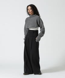 YENN | YENN(イエン) SHORT HOODIE GLOVE PO / Y243-91062(ニット/セーター)