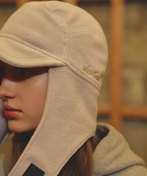 WILD THINGS(ワイルドシングス)のWILD THINGS×thriftwear and fleamarkettourr×Firsthand/ワイルドシングス×スリフトウェアアンドフリーマーケットツアー×ファーストハンド 別注 FLEECE FLIGHT CAP(キャップ)