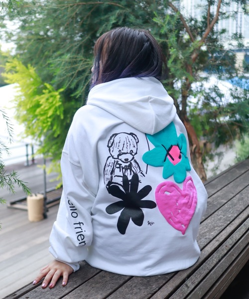 rovtski(ロフトスキー)の「AFYF GILDAN BODY SOUVENIR HOODED SW3/ギルダンボディ スーベニアフーデット スウェット パーカー(パーカー・レディース・ブラック系その他2/ホワイト系その他5/ホワイト系その他6/ホワイト系/ホワイト系1/ブラック系その他/ホワイト系その他2/ブラック系その他3/ホワイト系その他4/ブラック系その他5/ブラック系/ホワイト系その他/ホワイト系その他3/ブラック系その他4/ブラック系その他6/ブラック系1・FREE)」の6枚目の写真