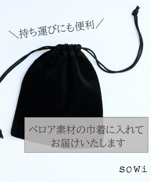 sowi(ソーイ)の「SV パール フープピアス M(ピアス(両耳用)・レディース・ゴールド・フリ-)」の5枚目の写真