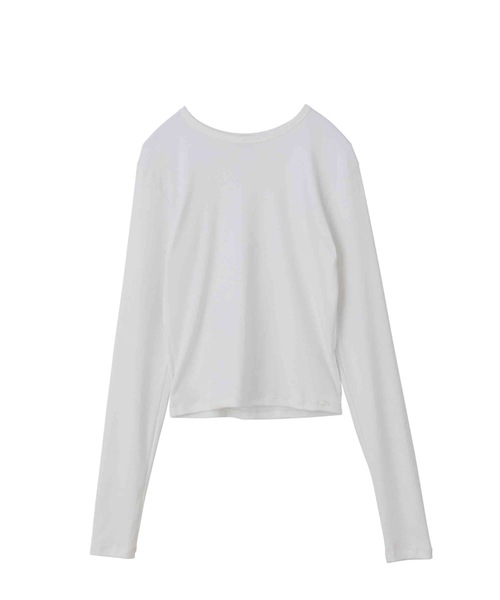 SEA（シー）の「ベアフライス サーディンボタン L/S TEE（Tシャツ/カットソー・レディース・チャコールグレー/ブラック/ホワイト/レッド・ONE SIZE）」の20枚目の写真