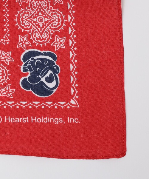SHIPS（シップス）の「SHIPS: POPEYE BANDANA（バンダナ/スカーフ・メンズ・ブラック/ネイビー/ダークブルー/ホワイト/レッド・ONE SIZE）」の7枚目の写真