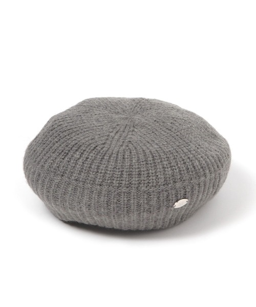 3.3 Field Trip （3.3フィールドトリップ）の「3.3 Field Trip／ニットベレー（ハンチング/ベレー帽・レディース・グレー/ブラウン・FREE）」の2枚目の写真