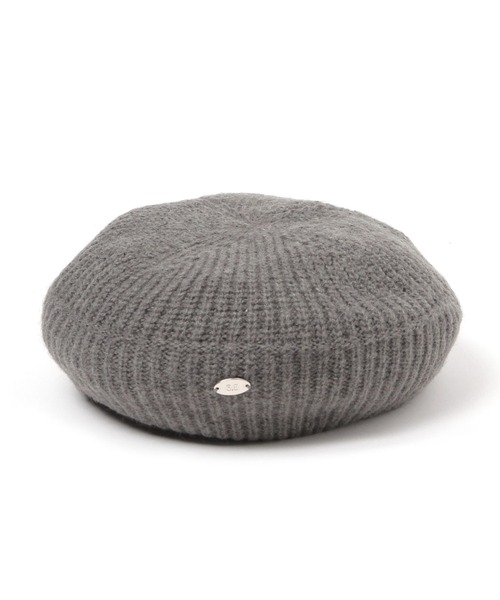 3.3 Field Trip （3.3フィールドトリップ）の「3.3 Field Trip／ニットベレー（ハンチング/ベレー帽・レディース・グレー/ブラウン・FREE）」の6枚目の写真