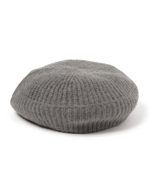 3.3 Field Trip （3.3フィールドトリップ）の「3.3 Field Trip／ニットベレー（ハンチング/ベレー帽・レディース・グレー/ブラウン・FREE）」の7枚目の写真