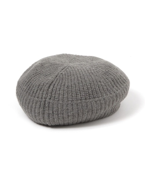 3.3 Field Trip （3.3フィールドトリップ）の「3.3 Field Trip／ニットベレー（ハンチング/ベレー帽・レディース・グレー/ブラウン・FREE）」の8枚目の写真