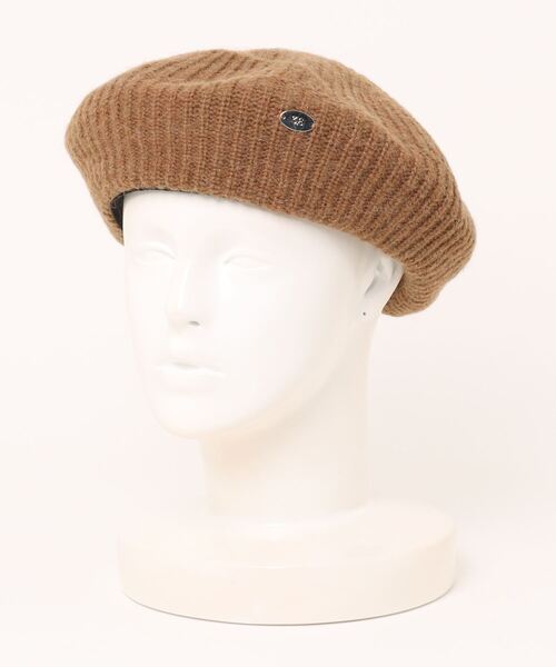 3.3 Field Trip （3.3フィールドトリップ）の「3.3 Field Trip／ニットベレー（ハンチング/ベレー帽・レディース・グレー/ブラウン・FREE）」の4枚目の写真