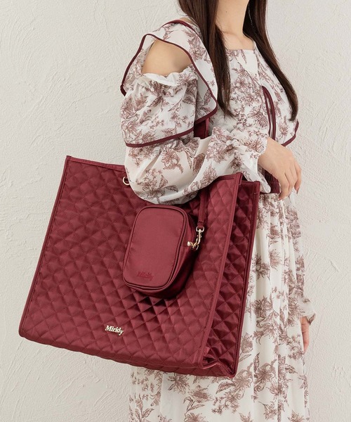 推し活【オシイロ】キャリーオンキルティングトートバッグ（トート