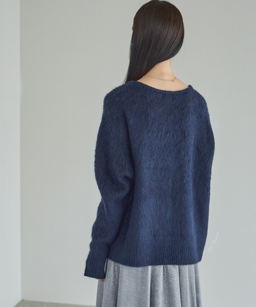 新品　LAVANDA　ラバンダ　ハートシャギーニットプルオーバー 2024WINTER SNAP