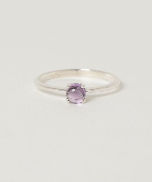 【925 SILVER ACC】アメジストリングSV925(OG)（リング）｜tone（トーン）