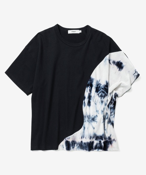 rehacer(レアセル)の「rehacer : Scar Asymmetry CS / スカー アシンメトリー カットソー(Tシャツ/カットソー・メンズ・ホワイト/ブラック・SMALL/MEDIUM/LARGE/X-LARGE)」の9枚目の写真