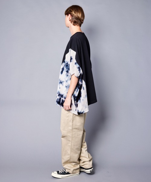 rehacer(レアセル)の「rehacer : Scar Asymmetry CS / スカー アシンメトリー カットソー(Tシャツ/カットソー・メンズ・ホワイト/ブラック・SMALL/MEDIUM/LARGE/X-LARGE)」の7枚目の写真