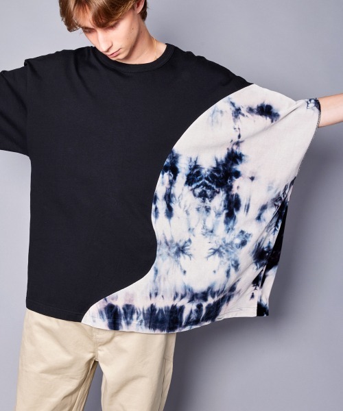 rehacer(レアセル)の「rehacer : Scar Asymmetry CS / スカー アシンメトリー カットソー(Tシャツ/カットソー・メンズ・ホワイト/ブラック・SMALL/MEDIUM/LARGE/X-LARGE)」の19枚目の写真