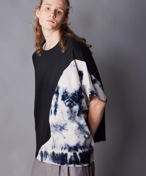 rehacer(レアセル)の「rehacer : Scar Asymmetry CS / スカー アシンメトリー カットソー(Tシャツ/カットソー・メンズ・ホワイト/ブラック・SMALL/MEDIUM/LARGE/X-LARGE)」の17枚目の写真