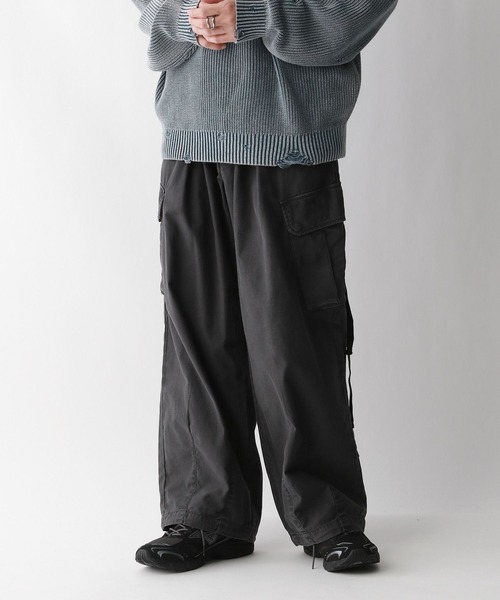 セール】ヴィンテージライク/バックサテンカーゴパンツ（カーゴパンツ