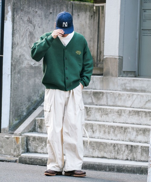 RAGEBLUE（レイジブルー）の「ヴィンテージライク/バックサテンカーゴパンツ（カーゴパンツ・メンズ・ホワイト/ブラック/カーキ/ブラック系その他/ホワイト系その他/グリーン系その他・LARGE/MEDIUM/SMALL）」の12枚目の写真