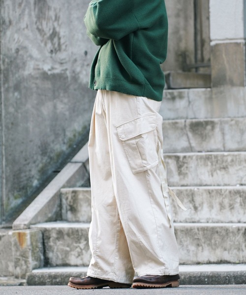 RAGEBLUE（レイジブルー）の「ヴィンテージライク/バックサテンカーゴパンツ（カーゴパンツ・メンズ・ホワイト/ブラック/カーキ/ブラック系その他/ホワイト系その他/グリーン系その他・LARGE/MEDIUM/SMALL）」の15枚目の写真
