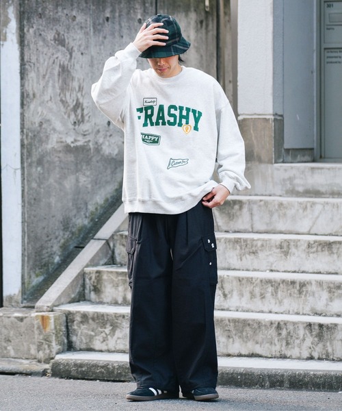 RAGEBLUE（レイジブルー）の「ヴィンテージライク/バックサテンカーゴパンツ（カーゴパンツ・メンズ・ホワイト/ブラック/カーキ/ブラック系その他/ホワイト系その他/グリーン系その他・LARGE/MEDIUM/SMALL）」の19枚目の写真