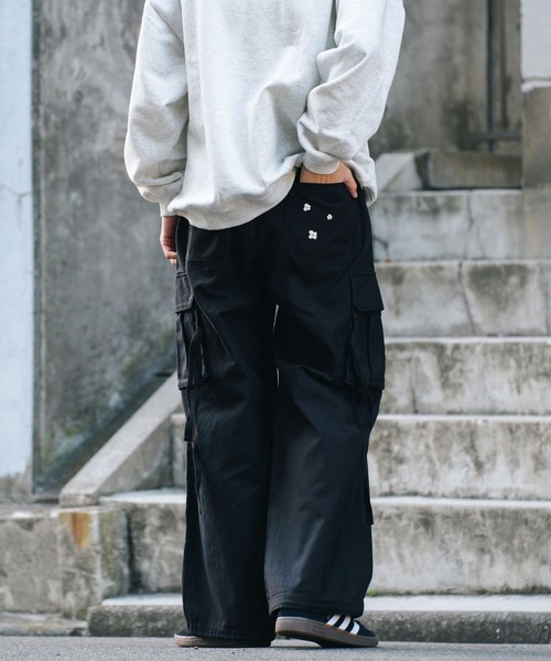 RAGEBLUE（レイジブルー）の「ヴィンテージライク/バックサテンカーゴパンツ（カーゴパンツ・メンズ・ホワイト/ブラック/カーキ/ブラック系その他/ホワイト系その他/グリーン系その他・LARGE/MEDIUM/SMALL）」の21枚目の写真