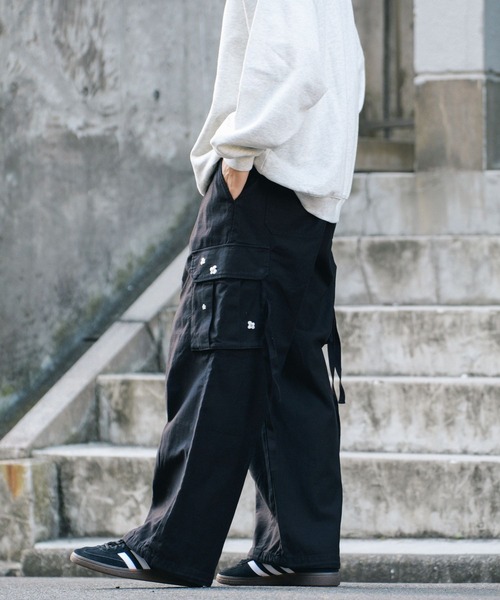 RAGEBLUE（レイジブルー）の「ヴィンテージライク/バックサテンカーゴパンツ（カーゴパンツ・メンズ・ホワイト/ブラック/カーキ/ブラック系その他/ホワイト系その他/グリーン系その他・LARGE/MEDIUM/SMALL）」の22枚目の写真