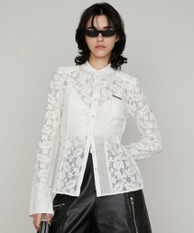 PRANK PROJECT | パネルレースシャツ / Panel Lace Shirt(カーディガン/ボレロ)