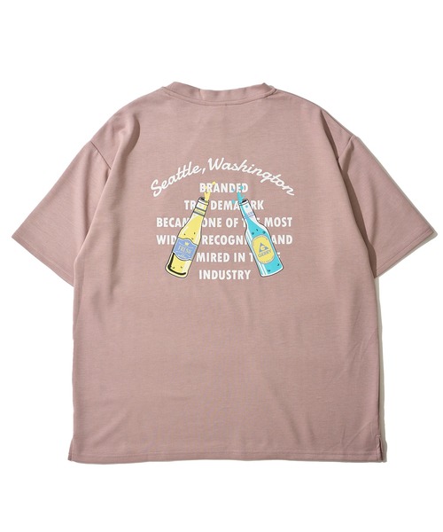 GERRY(ジェリー)の「【GERRY/ジェリー】冷感ポンチバックプリントTシャツ(Tシャツ/カットソー・メンズ・ライトグレー/ホワイト/ピンク/チャコールグレー/ブルーグレー/ブラック・MEDIUM/X-LARGE/LARGE)」の19枚目の写真