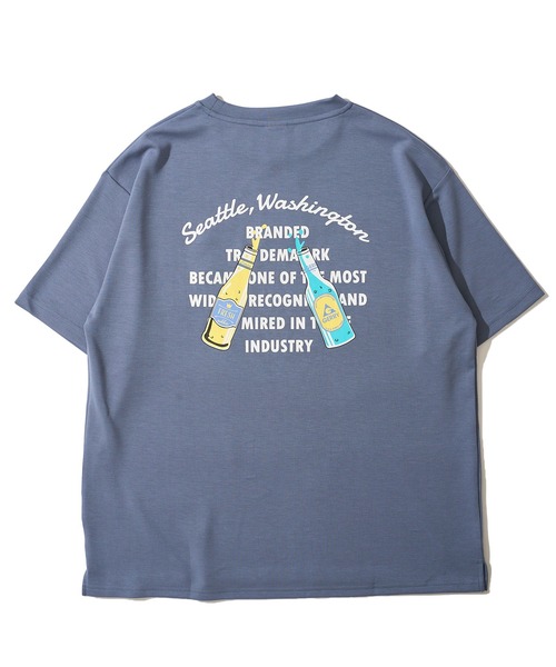 GERRY(ジェリー)の「【GERRY/ジェリー】冷感ポンチバックプリントTシャツ(Tシャツ/カットソー・メンズ・ライトグレー/ホワイト/ピンク/チャコールグレー/ブルーグレー/ブラック・MEDIUM/X-LARGE/LARGE)」の17枚目の写真