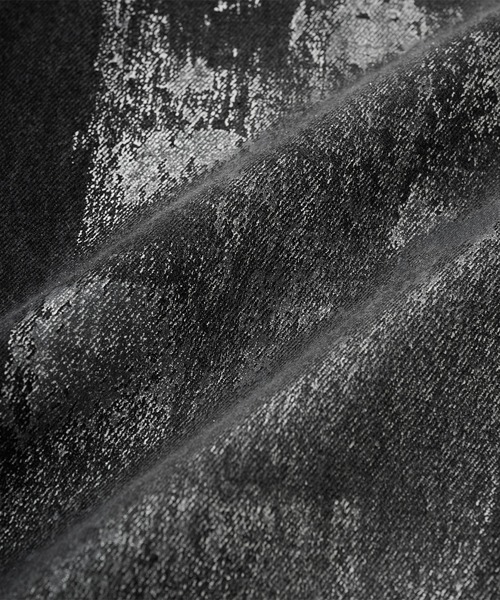 Spielio（シュピーリオ）の「【Spielio】Vintage like foil print denim pants/ヴィンテージライク箔プリントワイドデニムパンツ（デニムパンツ・メンズ・ブルー系/ブラック系/ブラウン系・L/M/S）」の20枚目の写真