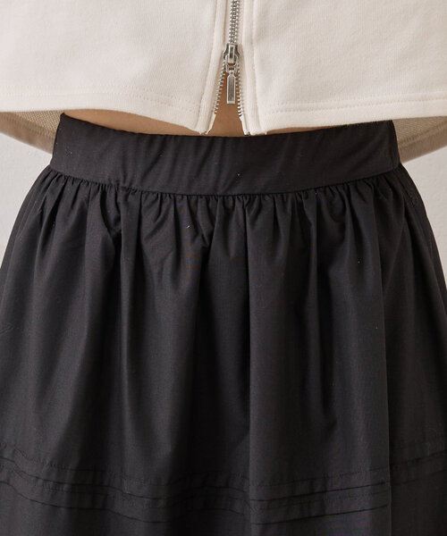 Chico（チコ）の「コットンティアードロングスカート（スカート・レディース・ブラック/ピンクベージュ/ホワイト・FREE）」の22枚目の写真