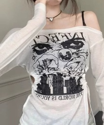 ☆未開封☆MACHATT サイドスリットロンT ホワイト ☆未開封☆MACHATT サイドスリットロンT ホワイト