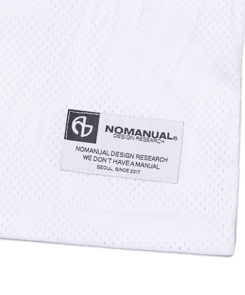 NOMANUAL(NOMANUAL)の「A'GEM/9 × .kom『NOMANUAL/ノーマニュアル』SWEEP BASEBALL JERSEY/スウィープ ベースボールジャージ TEE(Tシャツ/カットソー・レディース・チャコールグレー/ホワイト/ブラック・L)」の21枚目の写真