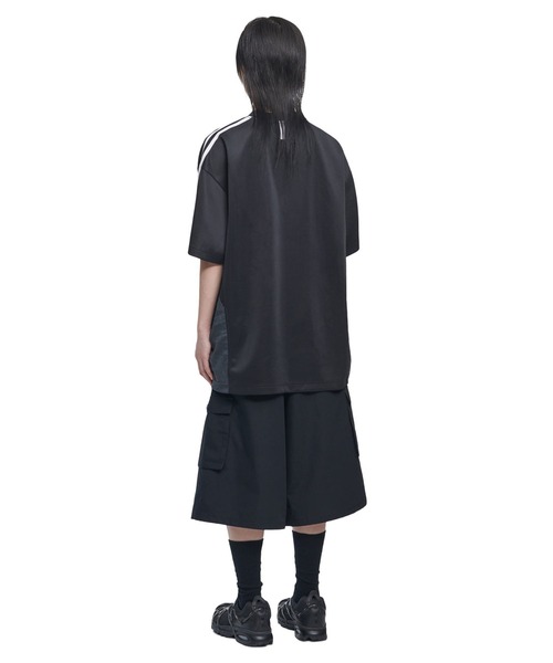NOMANUAL(NOMANUAL)の「A'GEM/9 × .kom『NOMANUAL/ノーマニュアル』SWEEP BASEBALL JERSEY/スウィープ ベースボールジャージ TEE(Tシャツ/カットソー・レディース・チャコールグレー/ホワイト/ブラック・L)」の17枚目の写真