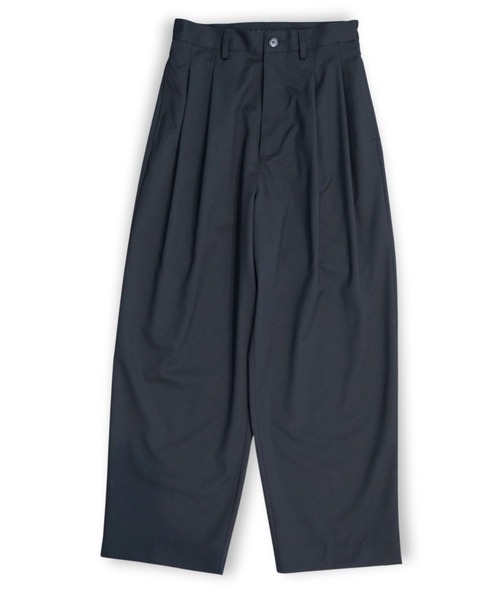 my beautiful landlet】WASHABLE WOOL WIDE SLACKS（スラックス