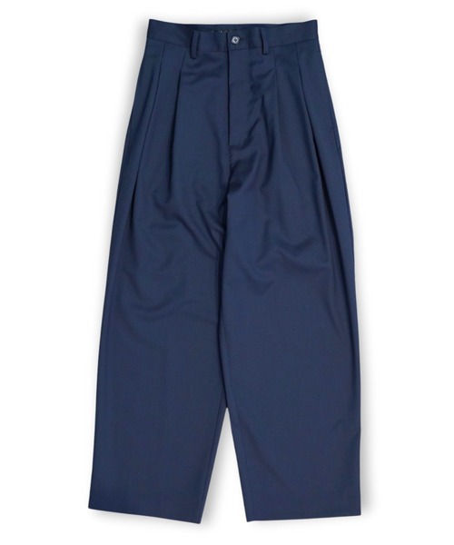 my beautiful landlet】WASHABLE WOOL WIDE SLACKS（スラックス