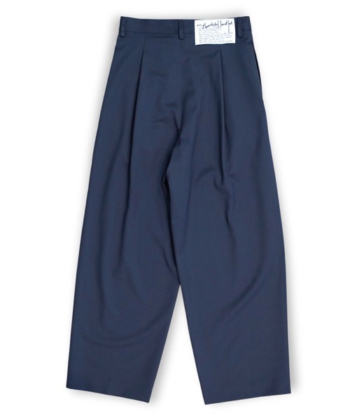 my beautiful landlet】WASHABLE WOOL WIDE SLACKS（スラックス