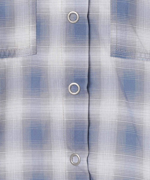 10C REPIPI（ジューシーレピピ）の「【10C REPIPI】【接触冷感/UVカット】スパンボイルパーカー（パーカー・キッズ・ホワイト系その他/ホワイト/ブルー系その他・130cm/110cm/120cm）」の4枚目の写真