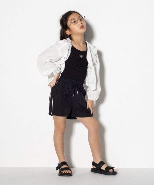 10C REPIPI（ジューシーレピピ）の「【10C REPIPI】【接触冷感/UVカット】スパンボイルパーカー（パーカー・キッズ・ホワイト系その他/ホワイト/ブルー系その他・130cm/110cm/120cm）」の8枚目の写真