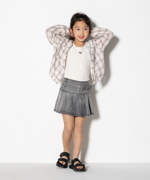 10C REPIPI（ジューシーレピピ）の「【10C REPIPI】【接触冷感/UVカット】スパンボイルパーカー（パーカー・キッズ・ホワイト系その他/ホワイト/ブルー系その他・130cm/110cm/120cm）」の9枚目の写真