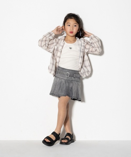 10C REPIPI（ジューシーレピピ）の「【10C REPIPI】【接触冷感/UVカット】スパンボイルパーカー（パーカー・キッズ・ホワイト系その他/ホワイト/ブルー系その他・130cm/110cm/120cm）」の10枚目の写真