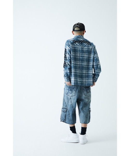 DIESEL>>De-Sire-Short ヘリンボーン デニム ショートパンツ DIESEL｜ウィメンズ デニムショートパンツ DE-SIRE-SHORT-S