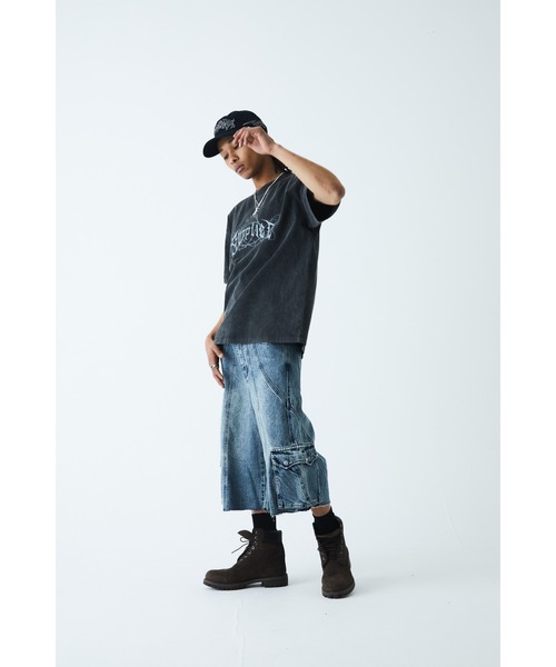 ショートパンツ MSGM SS22 DENIM SHORTS (3242MDB142T_22748535) Hurley ハーレー ショートパンツ メンズ サテンショーツ